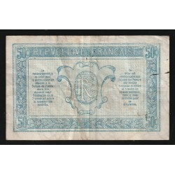 FAY VF 1/15 - 50 CENTIMES - O - TRESORERIE AUX ARMEES - 1917