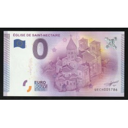 FRANCE - TOURISTIC 0 EURO SOUVENIR NOTE - CHURCH OF SAINT-NECTAIRE - 2015-1