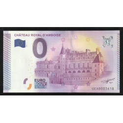 FRANCE - TOURISTIC 0 EURO SOUVENIR NOTE - ROYAL CASTLE OF AMBOISE - 2015-1