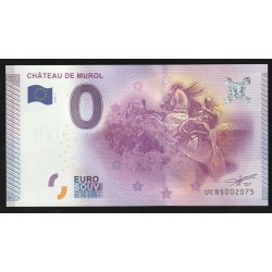 FRANCE - BILLET DE 0 EURO SOUVENIR - CHÂTEAU DE MUROL - 2015-1