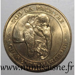 County 17 - LES MATHES - ZOO OF PALMYRE - ELEPHANTS - Monnaie de Paris - 2016