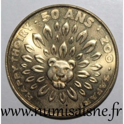 County 78 - THOIRY - AFRICAN RESERVE - 50 YEARS - THE LION - Monnaie de Paris - 2018