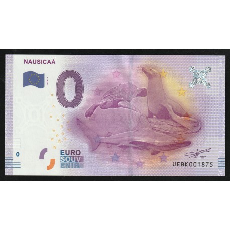 FRANCE - TOURISTIC 0 EURO SOUVENIR NOTE - NAUSICAA - 2016-1