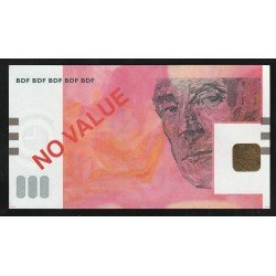 FRANCE - SAMPLE - TEST TICKET FOR ATM