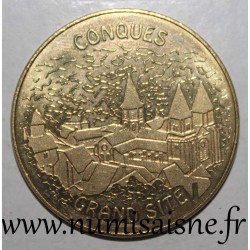 County  12 - CONQUES - ABBEY - GREAT SITE - France in medals
