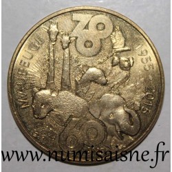 59 - MAUBEUGE - ZOO - 60 ANS - Monnaie de Paris - 2015