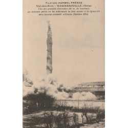 51100 - WARMERIVILLE - FILATURE HARMEL FERES - DESTRUCTION PAR LES ALLEMANDS (1918)