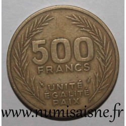 DJIBOUTI - KM 27 - 500 FRANC 1991