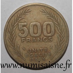 DSCHIBUTI - KM 27 - 500 FRANC 1989