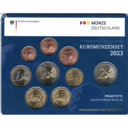 DEUTSCHLAND - KURSMÜNZENSATZ EURO 2023 - A - 5.88 EUROS