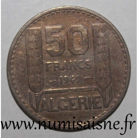 ALGERIA - KM 92 - 50 FRANCS 1949