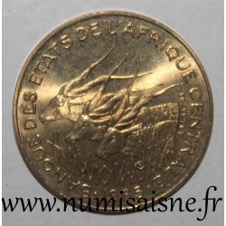 CENTRAL AFRICAN STATES - KM 9 - 10 FRANCS 1985