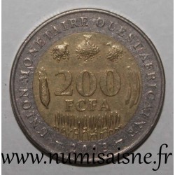 WEST AFRICAN STATES - KM 14 - 200 FRANCS 2003