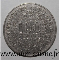 ÉTATS DE L'AFRIQUE DE L'OUEST - KM 4 - 100 FRANCS 1980