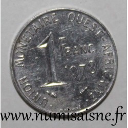 WEST AFRICAN STATES -  KM 8 - 1 FRANC 1978