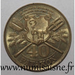 BELGIUM - Municipality token - 40 Patakon 1981 - Palmzondagtraditie