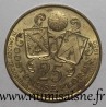 BELGIUM - Municipality token - 25 Oostendse florijn 1980