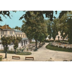 County 52400 - BOURBONNE-LES-BAINS - THE CASINO AND A CORNER OF THE PARK