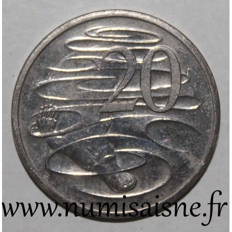 AUSTRALIEN - KM 403 - 20 CENT 2002 - Schnabeltier