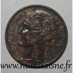 FRANZÖSISCHES WESTAFRIKA - KM 1 - 50 CENTIMES 1944