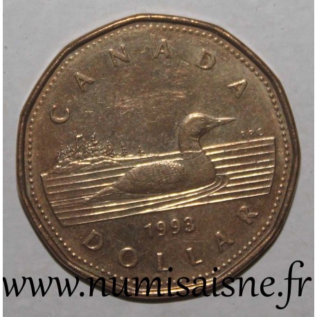CANADA - KM 186 - 1 DOLLAR 1993 - Common loon