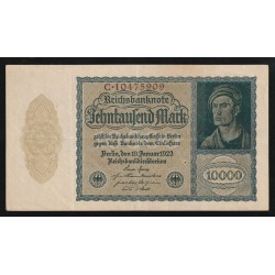 GERMANY - PICK 72 - 10 000 MARK - 19/01/1922