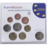 GERMANY - Set of 9 euro coins 2006 A - Berlin - 2 euro Schleswig Holstein