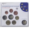 GERMANY - Set of 9 euro coins 2011 A - Berlin - 2 euro Nordrhein-Westfalen