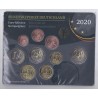 GERMANY - Set of 9 euro coins 2020 J - Hamburg - 2 euro Schloss Sanssouci