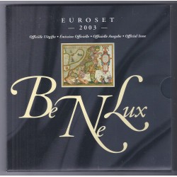 BENELUX - COFFRET EURO 2003 - Série 8 pièces Luxembourg, Belgique et Pays-Bas - Occasion