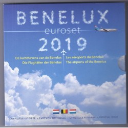 BENELUX - set of 8 coins Luxembourg, Belgium and the Netherlands 2019