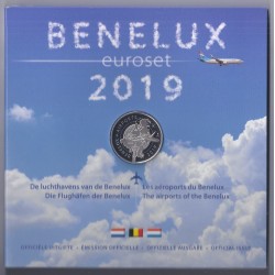 BENELUX - set of 8 coins Luxembourg, Belgium and the Netherlands 2019