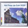 BELGIQUE - Coffret 10 pièces euro 2020 - 2,5 euro JO 1920 et Paix en europe