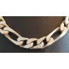 SILVER CHAIN - FIGARO MESH