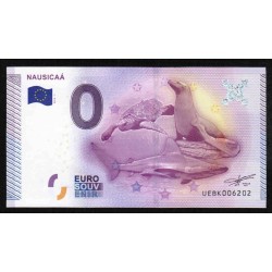 FRANCE - BILLET DE 0 EURO SOUVENIR - NAUSICAA - 2015-1 - ( Phoques, Tortue et Requin )