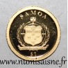 SAMOA - 1 DOLLAR 2009 - OR - MARIE SKLODOWSKA CURIE 1867 - 1934