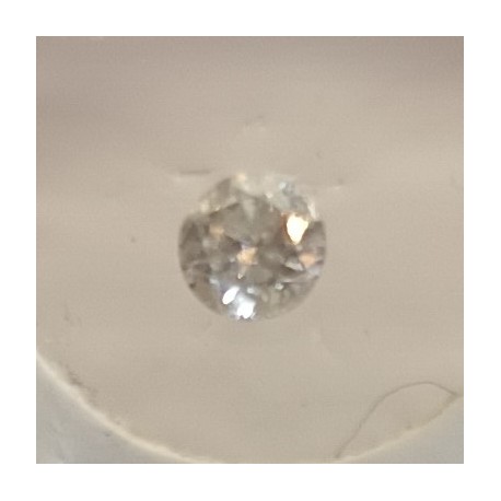 DIAMOND - 0.22 CARAT - 4 MILLIMETER - 0.05 GRAMS