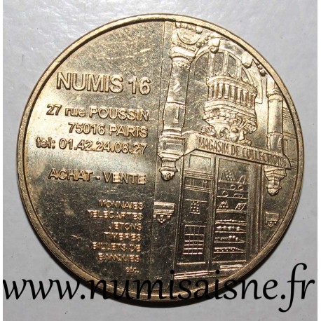 County 75 - PARIS - NUMIS 16 - Monnaie de Paris - 2008