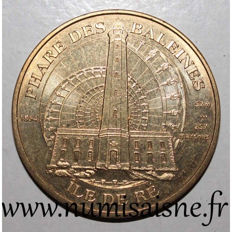 COUNTY 17 - SAINT CLEMENT DES BALEINES - WHALE LIGHTHOUSE - ILE DE RÉ - Monnaie de Paris - 2010