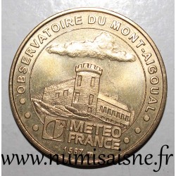 County 30 - VALLERAUGUE - OBSERVATORY OF MONT AIGOUAL - Monnaie de Paris - 2010