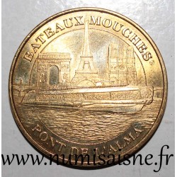 County 75 - PARIS - BRIDGE OF L'ALMA - BATEAUX MOUCHES - Monnaie de Paris - 2011