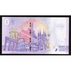 ITALY - 0 EURO SOUVENIR NOTE - ANCIENT GATE OF THE GENOA LIGHTHOUSE - 2021-4