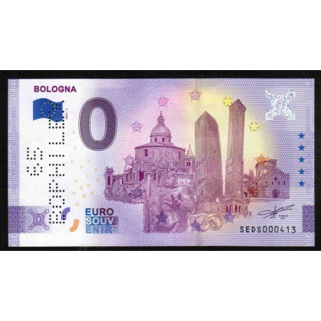 ITALY - BOLOGNA - 0 EURO SOUVENIR NOTE - 2021-1