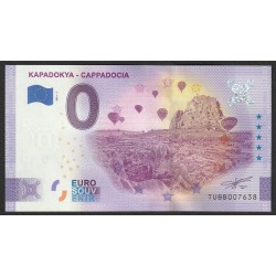 TURKEY - 0 EURO SOUVENIR BANKNOTE - CAPPADOCIA - 2021-1