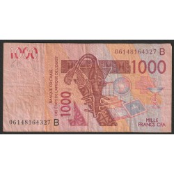 ÉTATS DE L'AFRIQUE DE L'OUEST - BÉNIN - PICK 215B.d  - 1.000 FRANCS - (20)06 - B C E A O