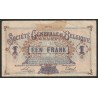 BELGIUM - PICK 86 b - 1 FRANC - 17/10/1917