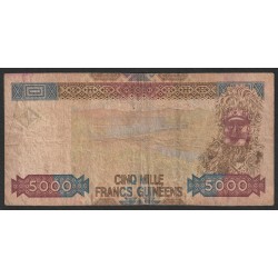 GUINEA - PICK 41a - 5.000 FRANCS - 2006