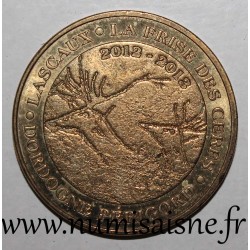 24 - MONTIGNAC - LASCAUX - La frise des cerfs - Monnaie de Paris - 2012