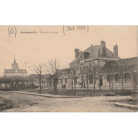 County 51600 - SOMME-PY - PLACE DE LA MAIRIE