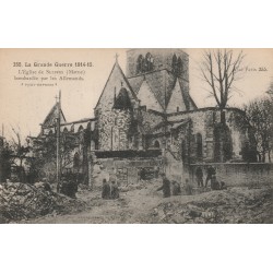 County 51250 - SUIPPES - THE GREAT WAR 1914-15 - THE CHURCH BOMBED BY THE GERMANS